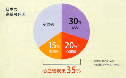 日本の高齢者死因